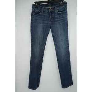 Lucky Brand Sweet Straight Jeans‎ Blue Stretch Denim Mid Rise Womens's 0/25